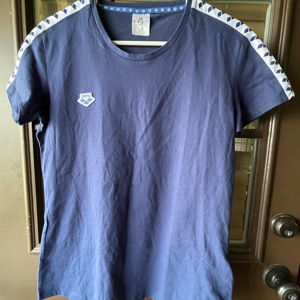 Arena Navy Blue athletic top